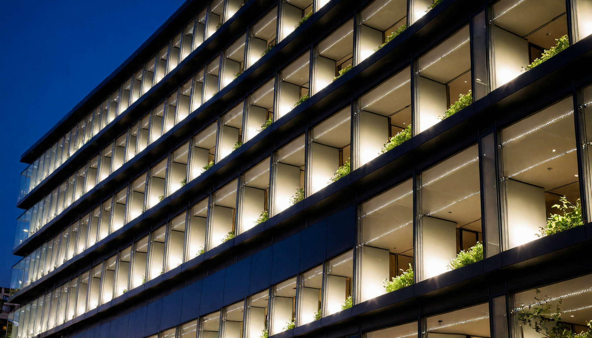 Luces que Transforman: Innovación LED en Fachadas Urbanas