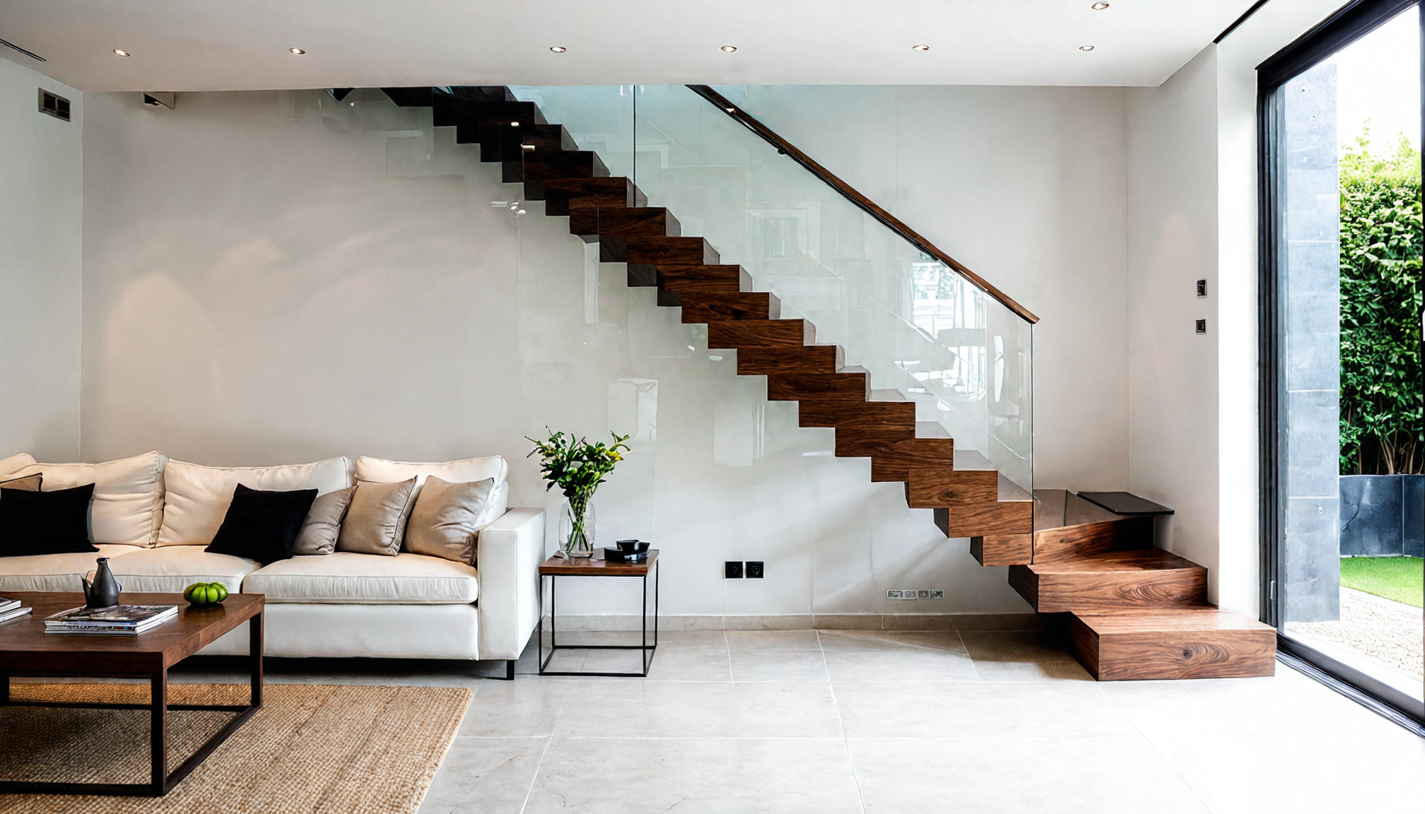 Escaleras Flotantes: La Elegancia Suspendida que Redefine Espacios