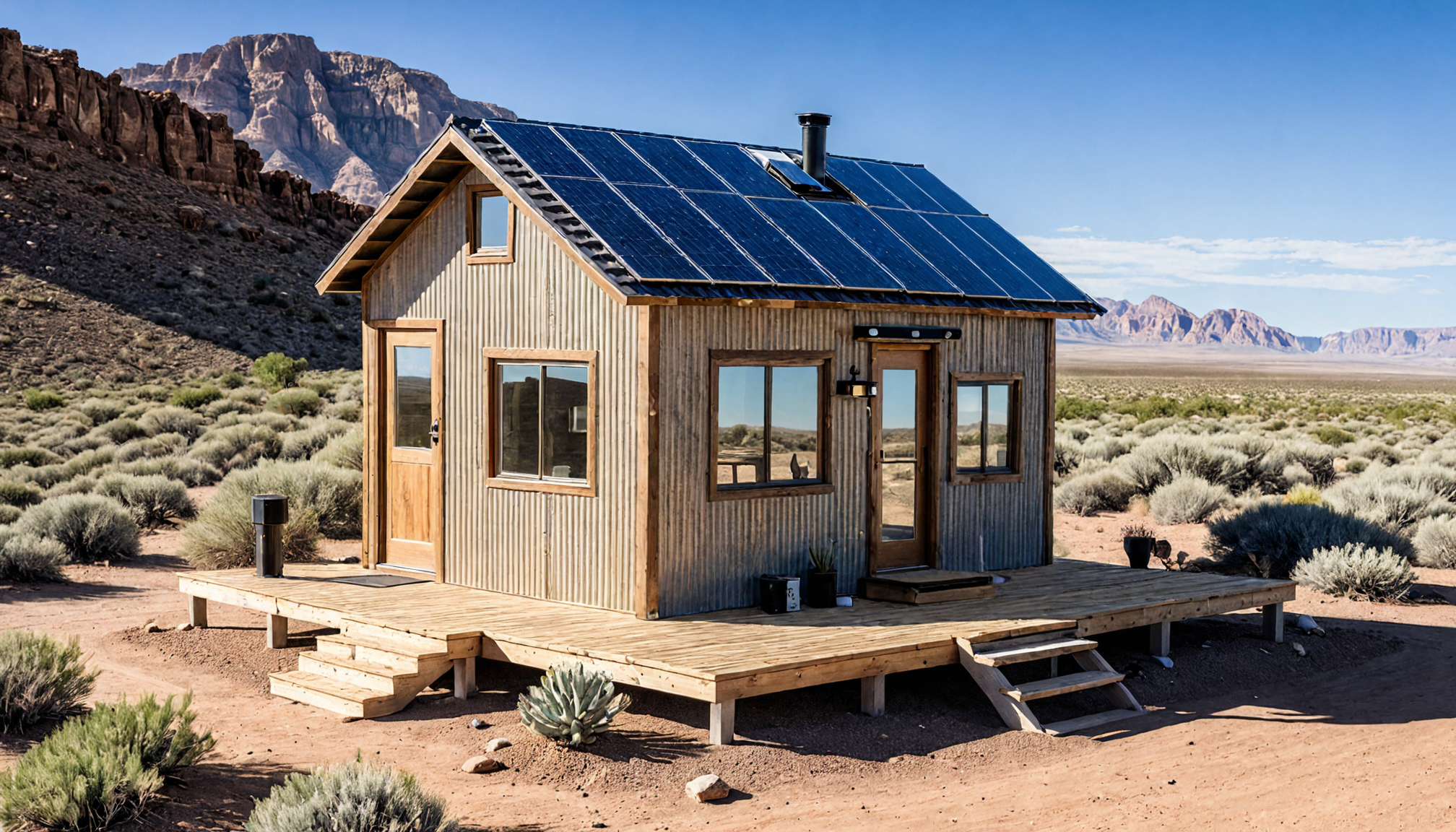 Innovación en el Desierto: Tiny Houses que Desafían el Clima