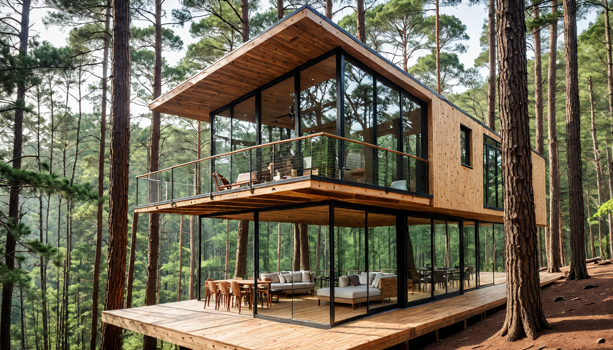 Viviendas Elevadas: El Auge de las Casas en los Árboles