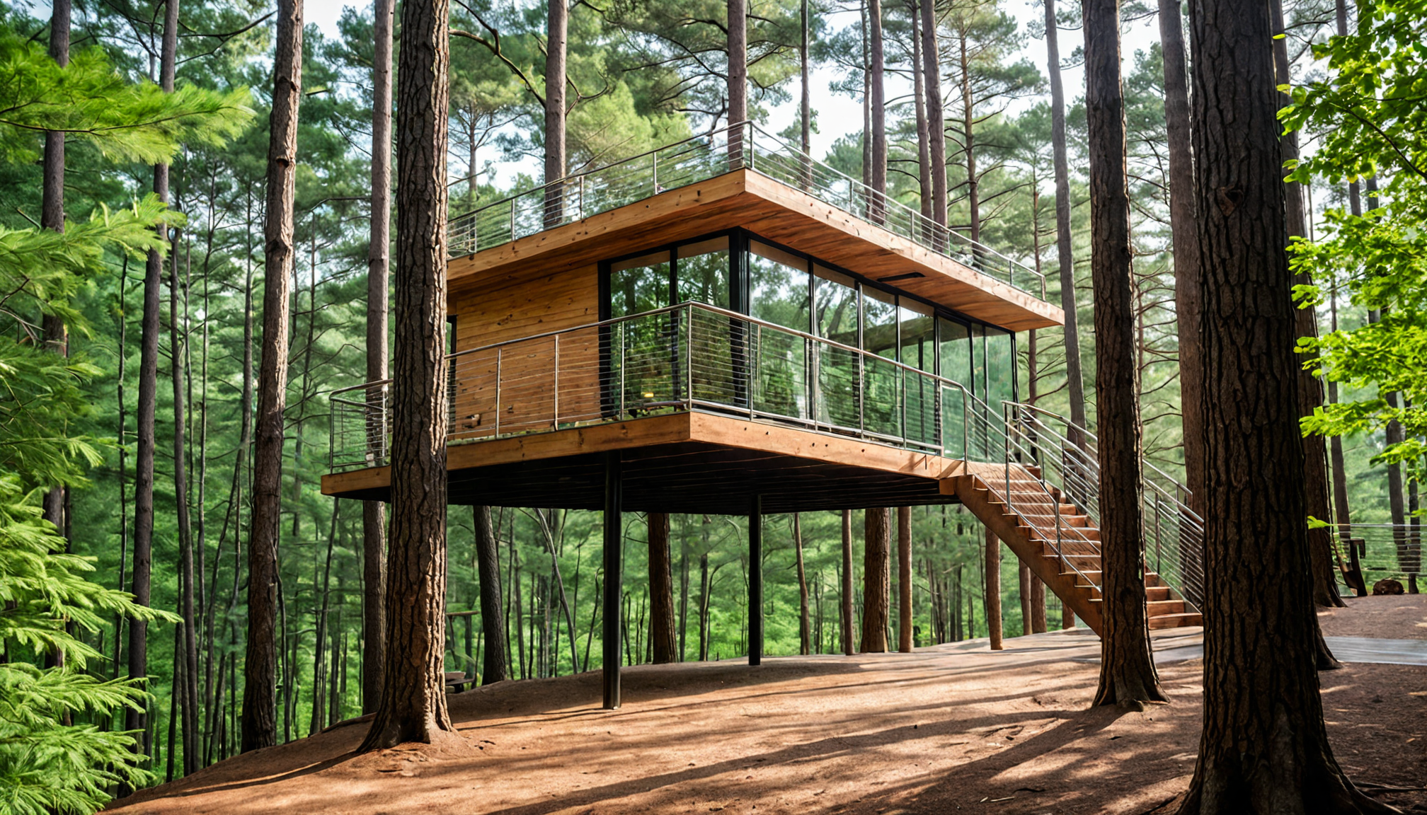Viviendas Elevadas: El Auge de las Casas en los Árboles