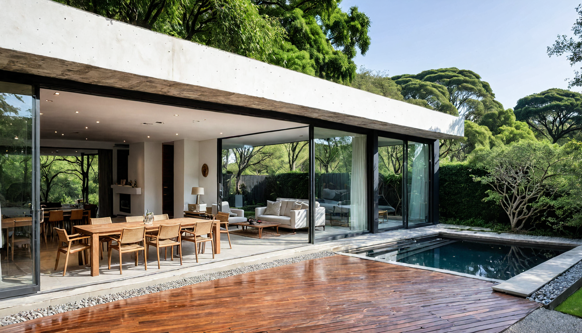 La Fusión Perfecta: Innovación y Naturaleza en el Diseño de Hogares