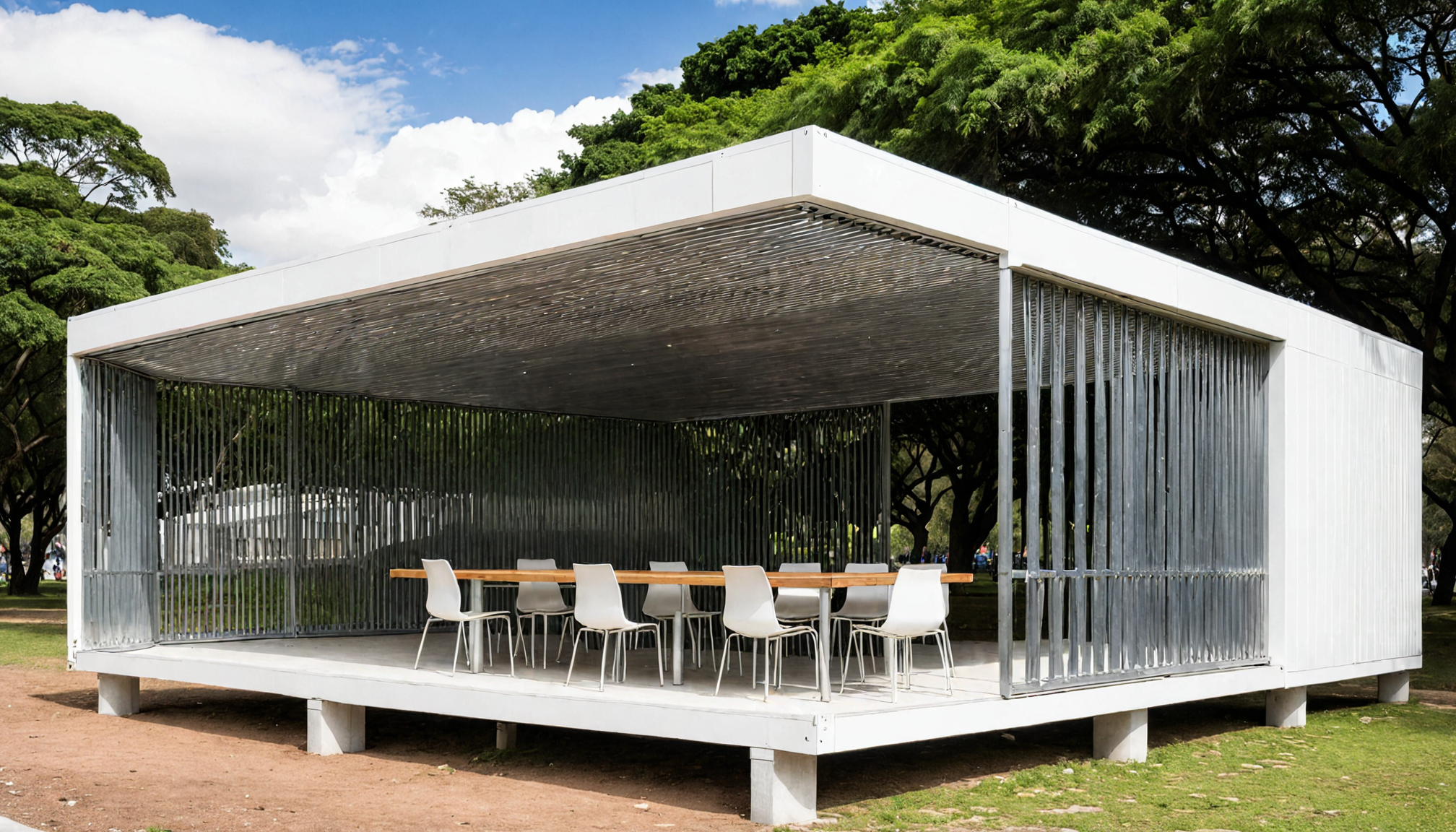 Aluminio: El Material Estrella en la Arquitectura Efímera del Futuro