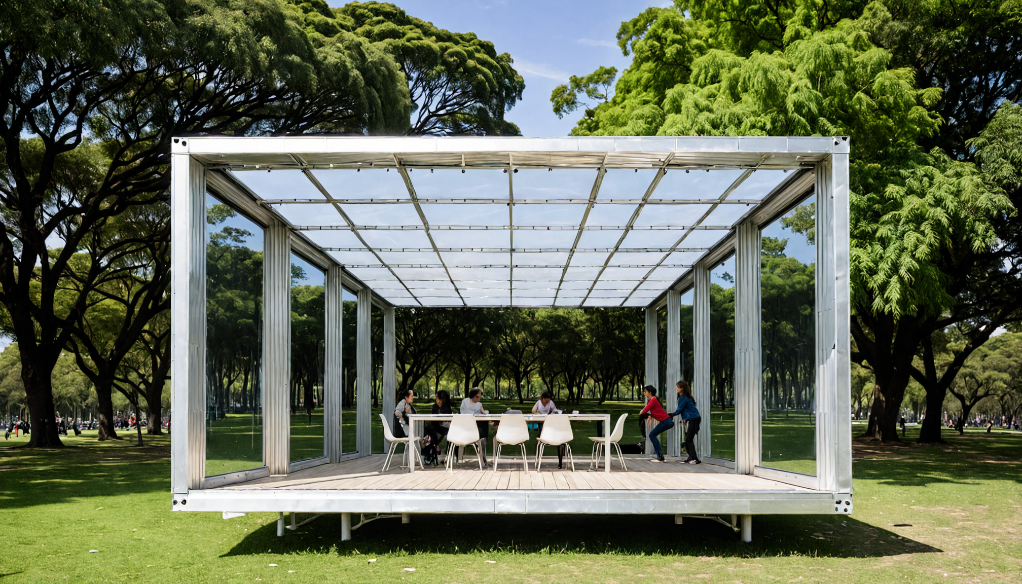Aluminio: El Material Estrella en la Arquitectura Efímera del Futuro