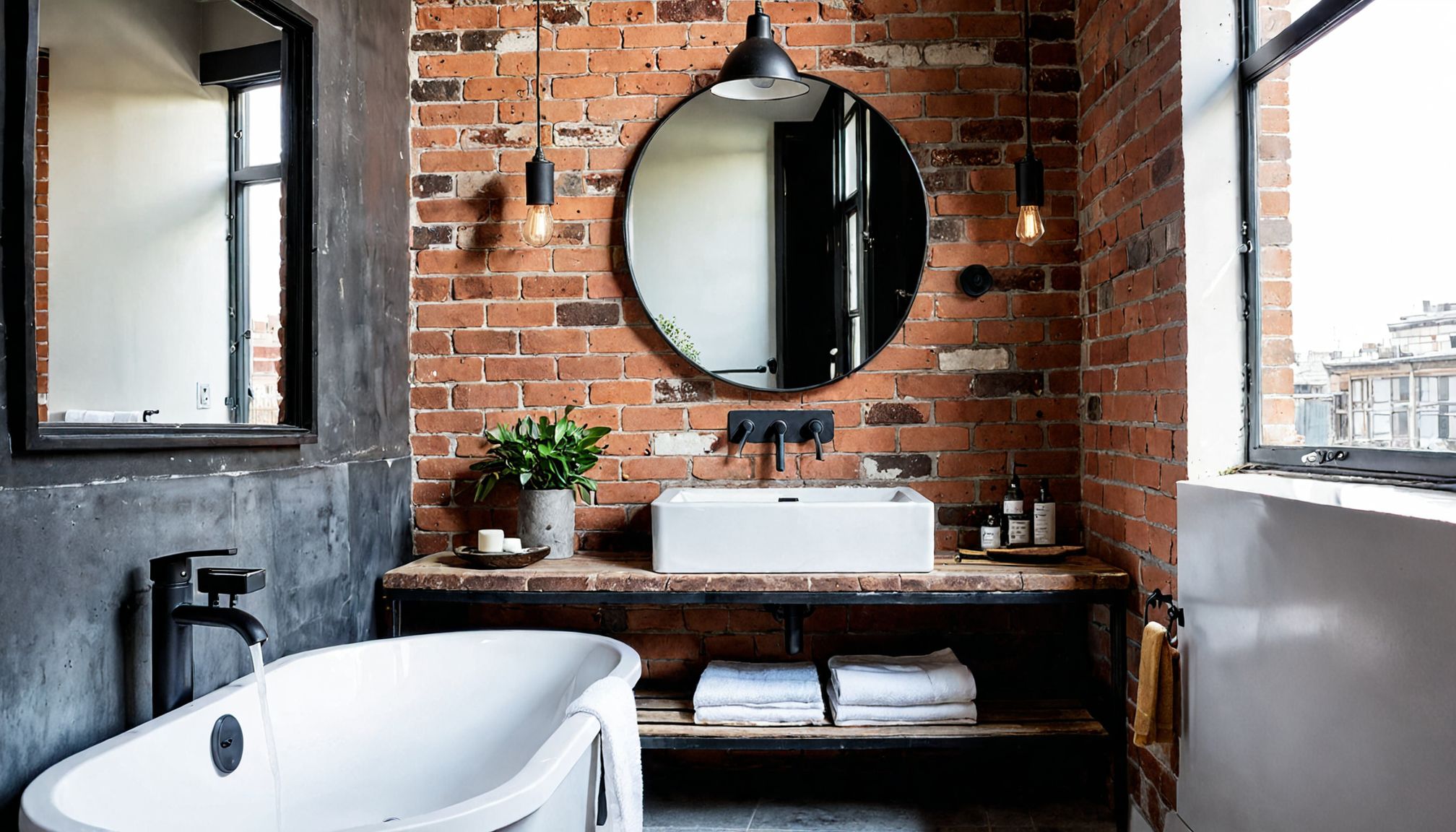 La Fusión Perfecta: Baños de Estilo Industrial que Marcan Tendencia